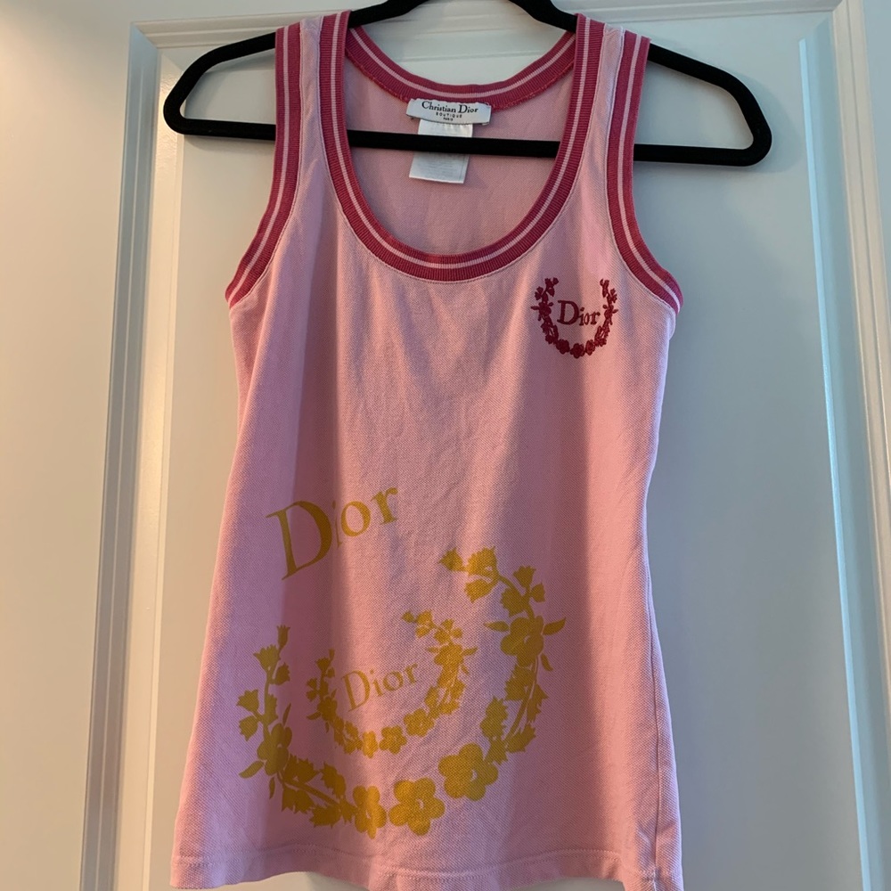 Christian Dior tank top